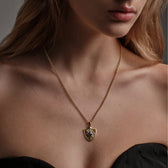 Awe Inspired Pendants Gemstone Shield Pendant