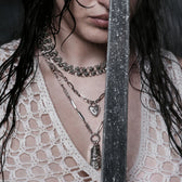 Awe Inspired Pendants Warrior Nameplate Pendant