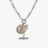 Awe Inspired Necklaces 925 Sterling Silver Athena's Dagger Charm Lariat