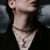 Awe Inspired Necklaces Athena's Dagger Charm Lariat