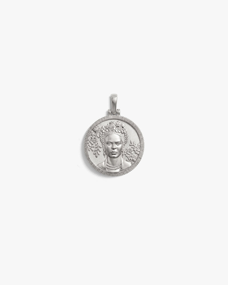 Awe Inspired Pendants 925 Sterling Silver / Frida Kahlo Real-Life Goddess Pendant