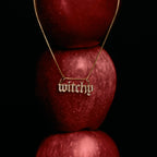 Awe Inspired Pendants Witchy Nameplate Pendant