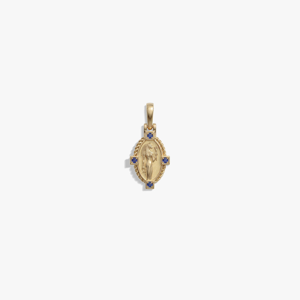 Awe Inspired Pendants Sekhmet & Bastet Dual Goddess Pendant