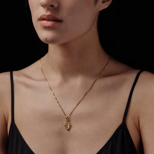 Awe Inspired Pendants Sekhmet & Bastet Dual Goddess Pendant