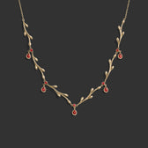 Awe Inspired Necklaces 14K Yellow Gold 14K Persephone Vine Necklace