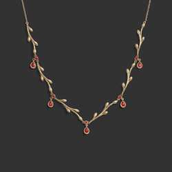 Awe Inspired  Necklaces Ruby Vine Necklace