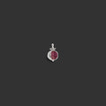 Awe Inspired  Pendants Ruby Pomegranate Pendant