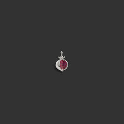 Awe Inspired  Pendants Ruby Pomegranate Pendant