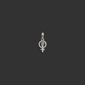 Awe Inspired Pendants 14K White Gold 14K Women Power Pendant