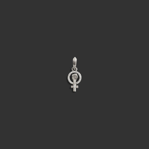 Awe Inspired  Pendants Diamond Woman Power Pendant