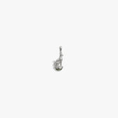 Awe Inspired Pendants 925 Sterling Silver / Green Cats Eye Sacred Cat Cabochon Pendant