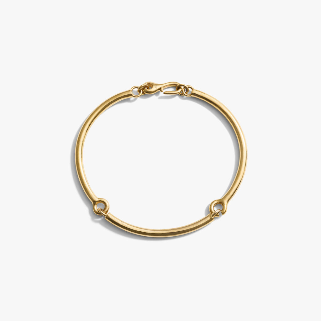 Awe Inspired Bracelets 14K Gold Vermeil Collector Cuff Bracelet