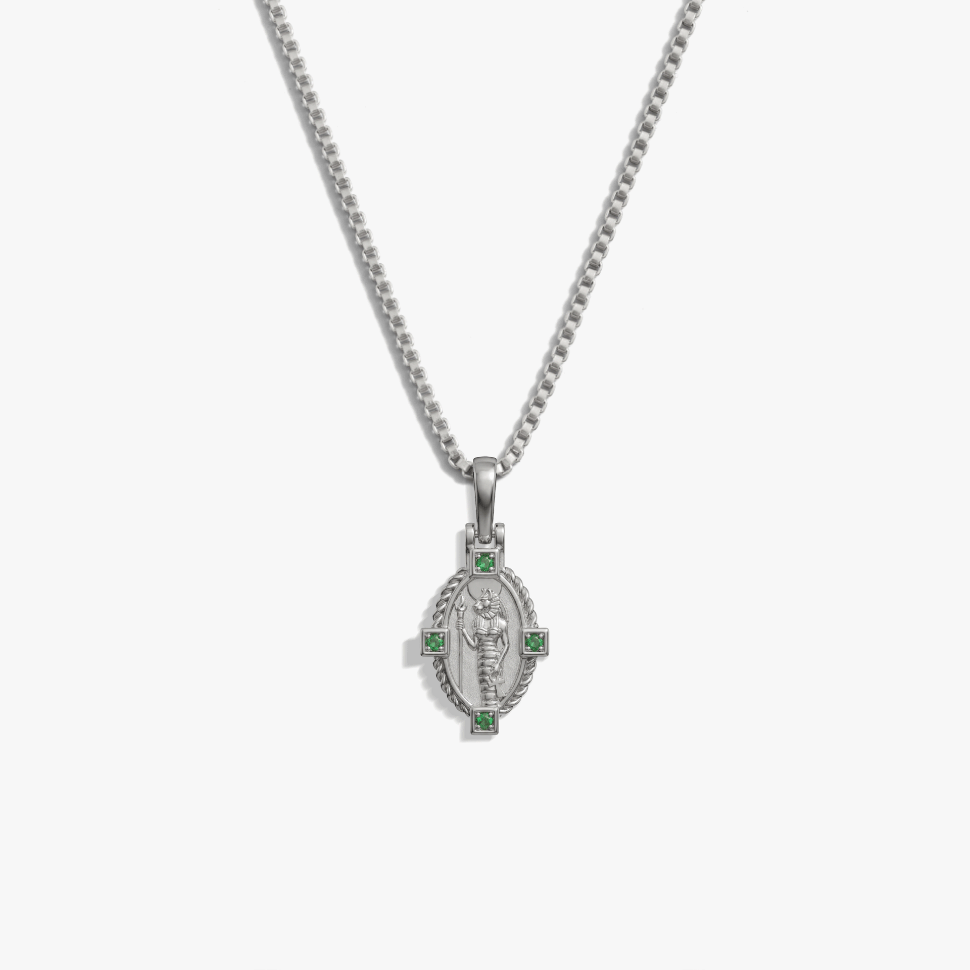 Sekhmet & Bastet Dual Goddess Necklace – Awe Inspired