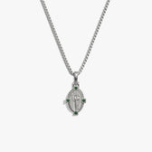Awe Inspired Necklaces 925 Sterling Silver / 16'' - 18'' Sekhmet & Bastet Dual Goddess Necklace