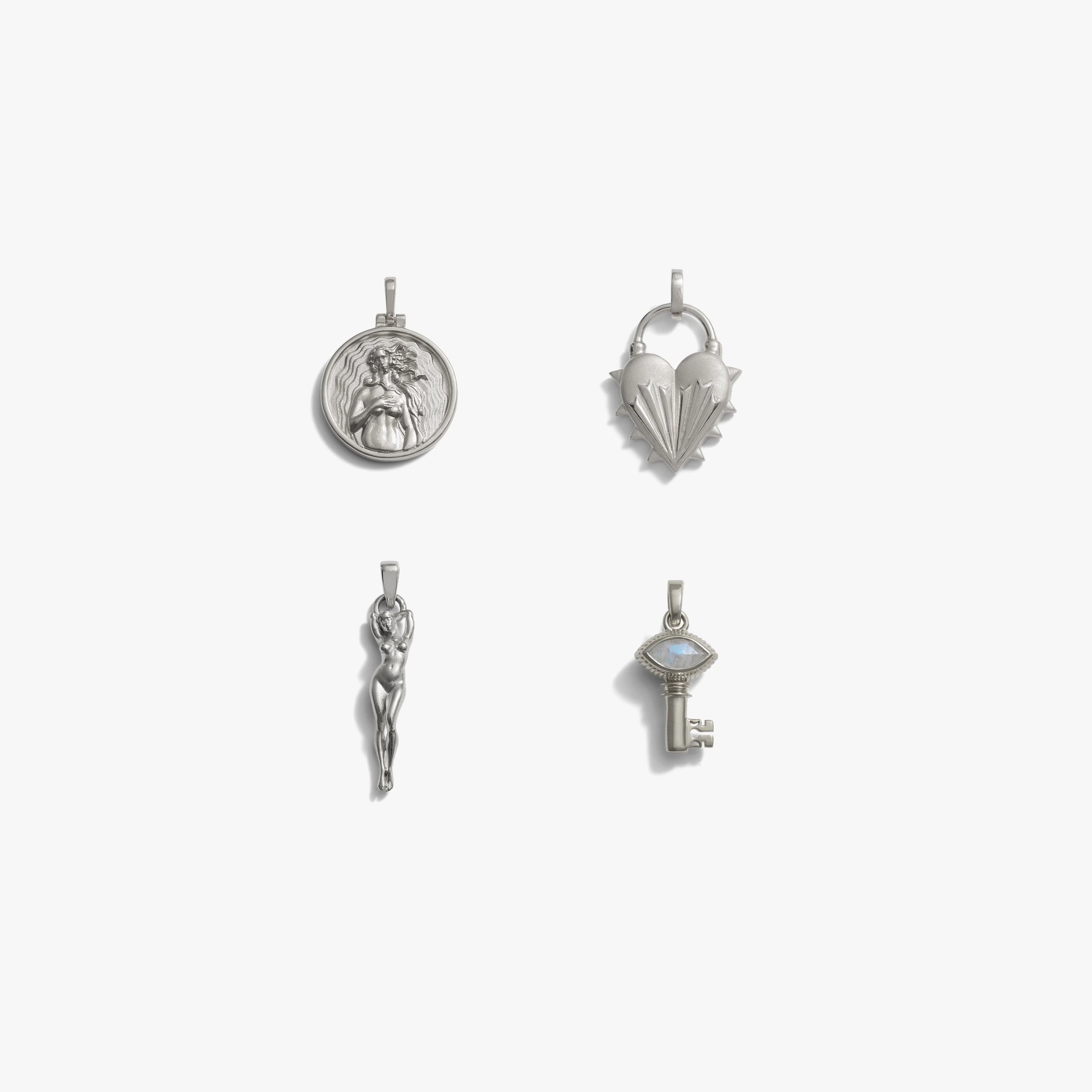 Awe Inspired Pendants 925 Sterling Silver Aphrodite Charm Kit