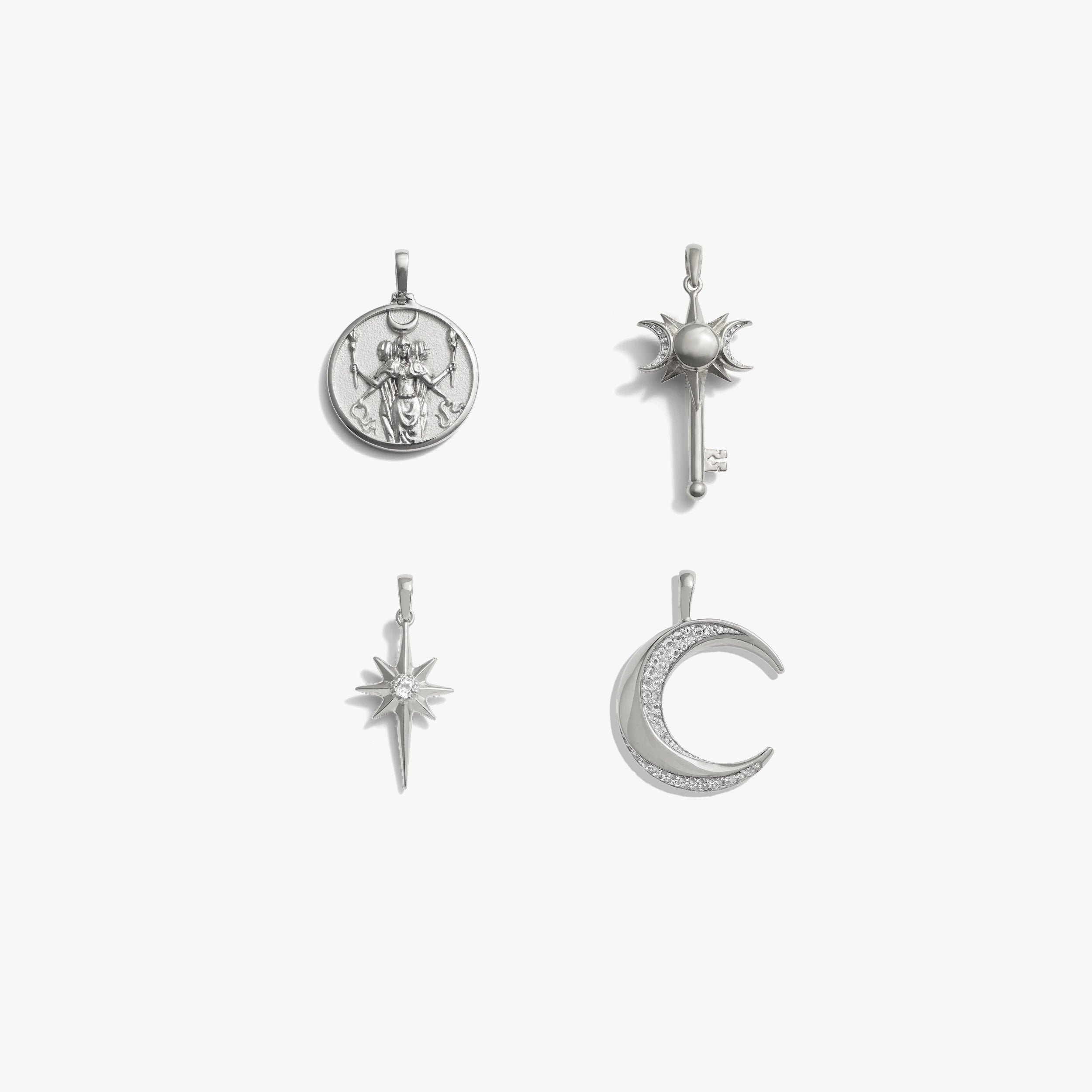 Awe Inspired Pendants 925 Sterling Silver Hecate Charm Kit