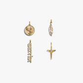 Awe Inspired Pendants 14K Gold Vermeil Athena Charm Kit