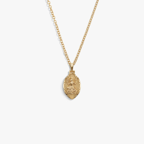 Awe Inspired Necklaces 14K Gold Vermeil / 16''-18'' Califa Goddess Necklace