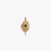 Awe Inspired Pendants 14K Gold Vermeil Lover's Eye Locket