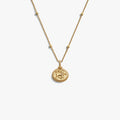 Awe Inspired Necklaces 14K Gold Vermeil / Leo / 16'' - 18'' Zodiac REDO Necklace