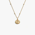 Awe Inspired Necklaces 14K Gold Vermeil / Aquarius / 16'' - 18'' Zodiac REDO Necklace