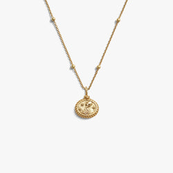 Awe Inspired  Necklaces Mini Gemstone Zodiac Necklace