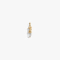 Awe Inspired Pendants 14K Gold Vermeil Mini Bust Pendant