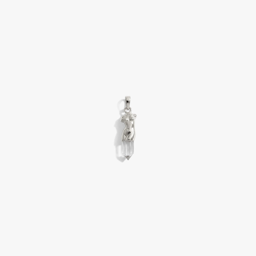 Awe Inspired Pendants 925 Sterling Silver Mini Bust Pendant
