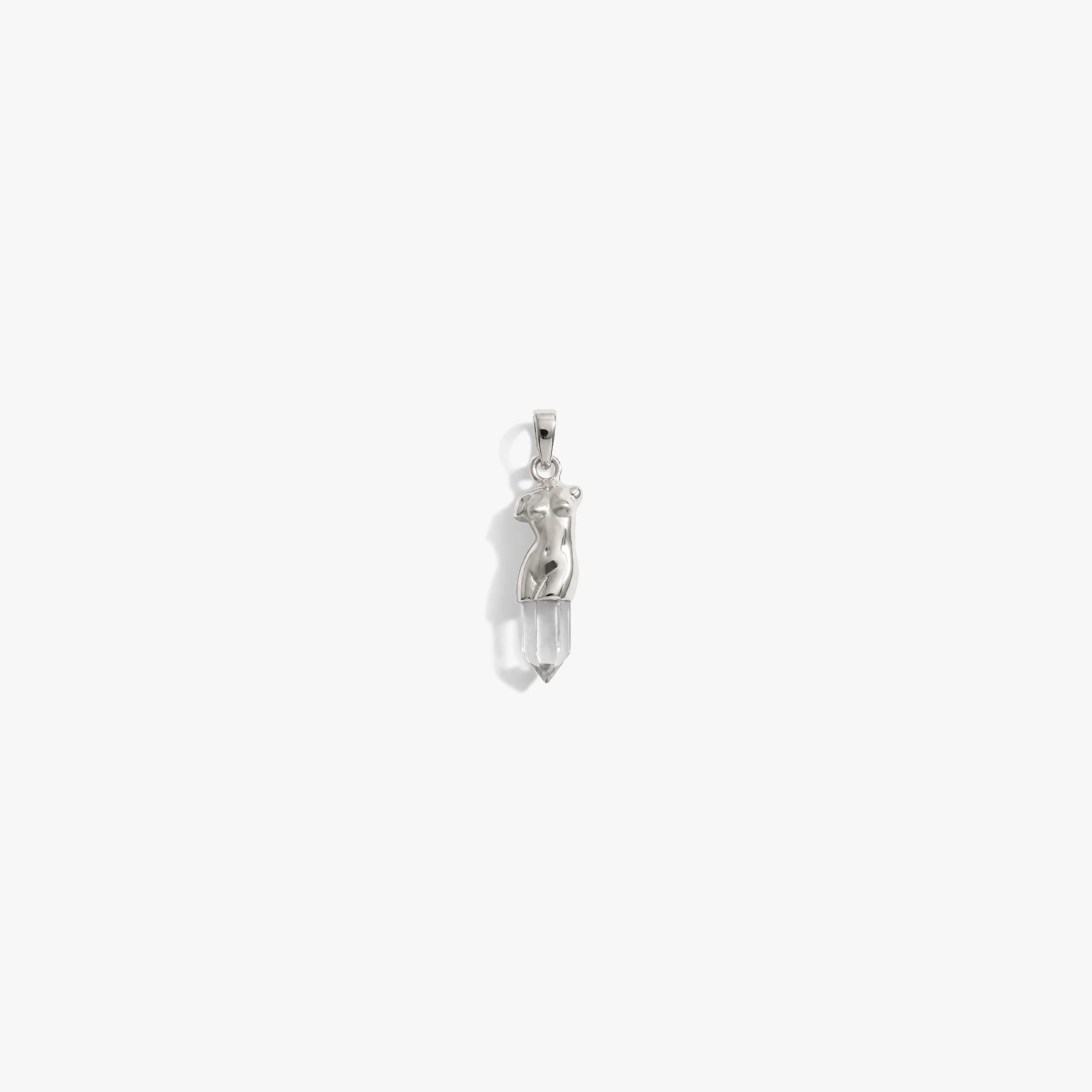Awe Inspired Pendants 925 Sterling Silver Mini Bust Pendant