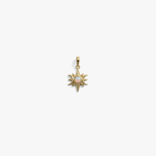 Awe Inspired  Pendants Opal Triple Moon Pendant