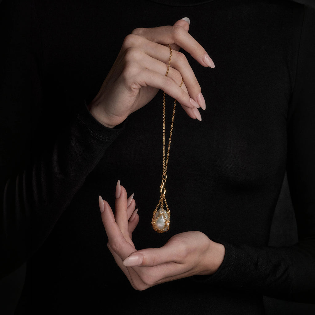Awe Inspired Pendants Wishing Stone Pochette Pendant