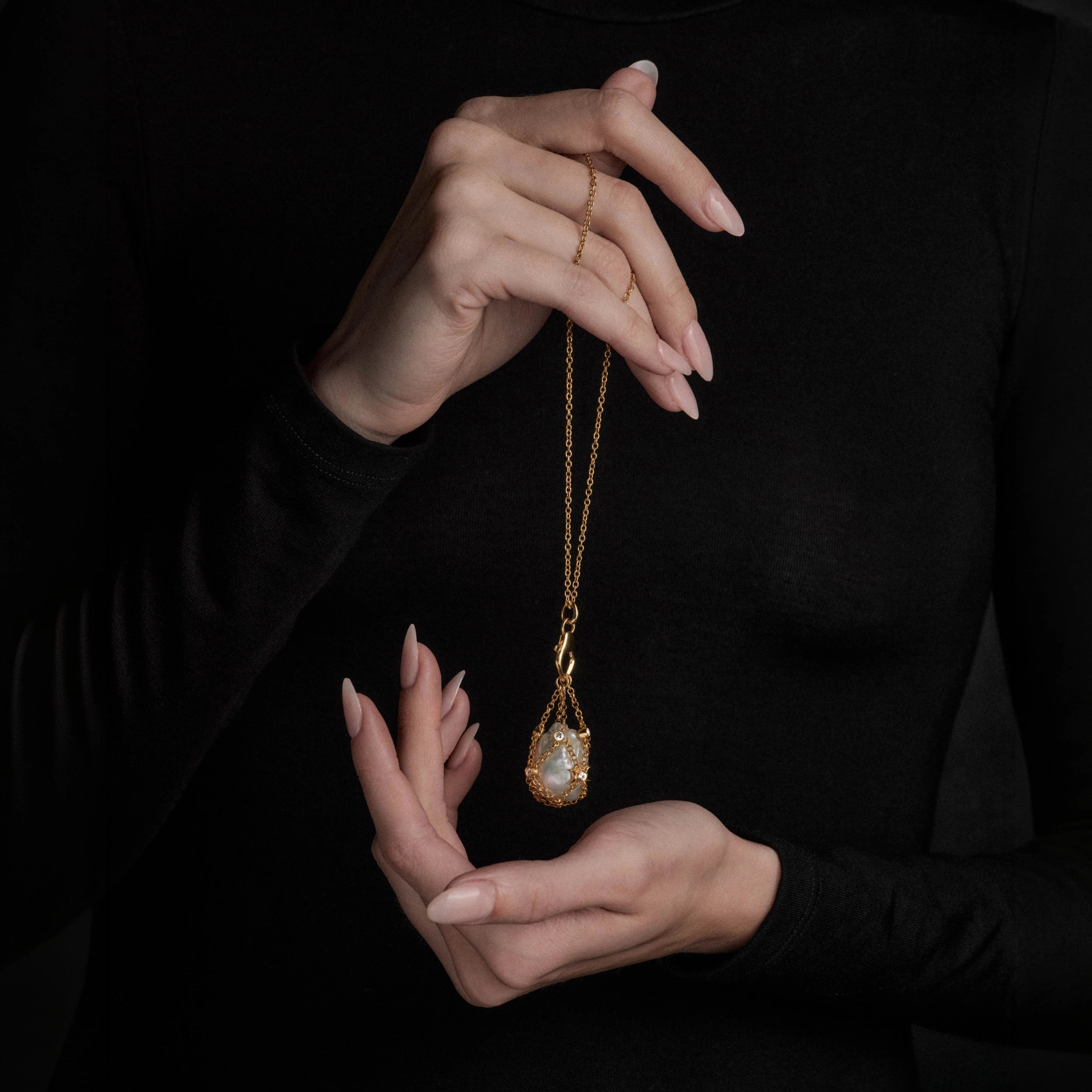 Awe Inspired Pendants Wishing Stone Pochette Pendant