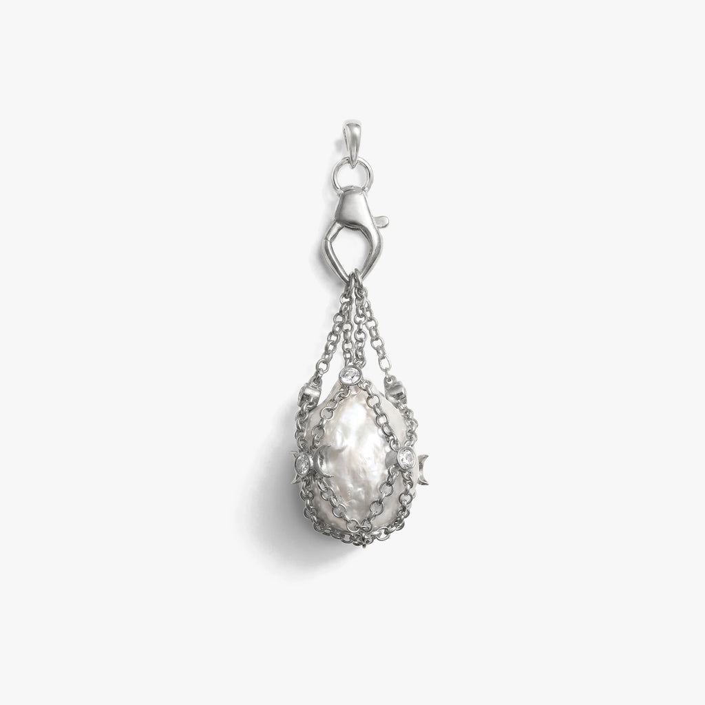 Awe Inspired Pendants 925 Sterling Silver Wishing Stone Pochette Pendant