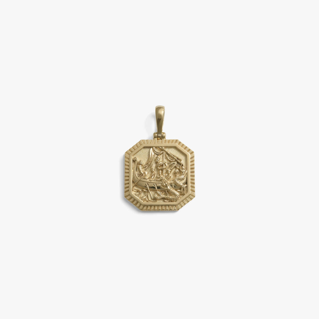 Awe Inspired Pendants 14K Gold Vermeil Odysseus & The Sirens Pendant