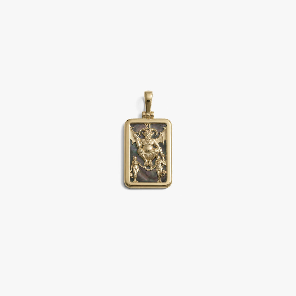 Awe Inspired Pendants 14K Gold Vermeil / The Devil Tarot Tarot Pendant