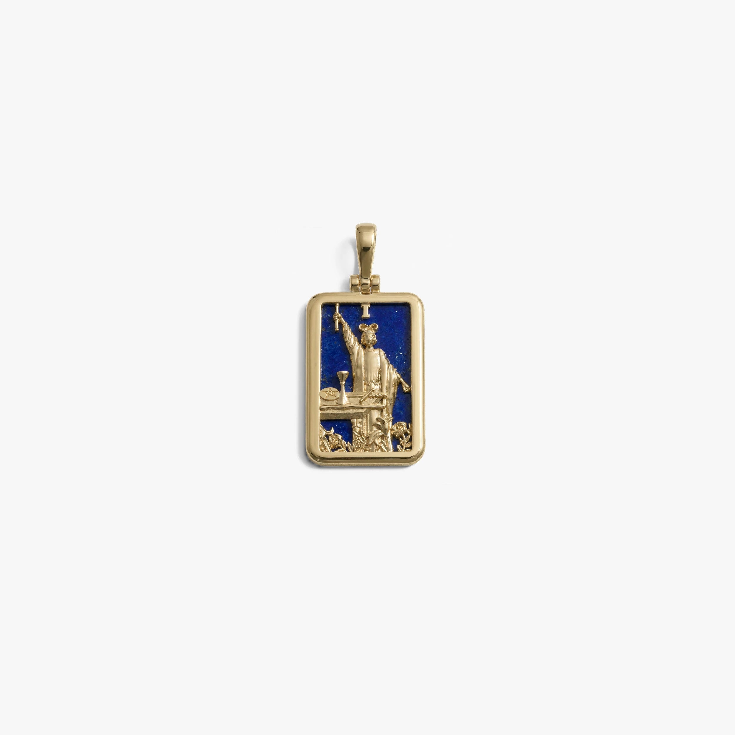 Awe Inspired Pendants 14K Gold Vermeil / The Magician Tarot Tarot Pendant