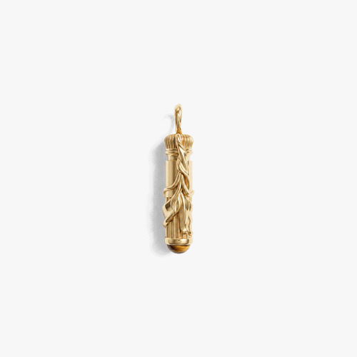Awe Inspired Pendants 14K Gold Vermeil Belladonna Potion Vial Pendant