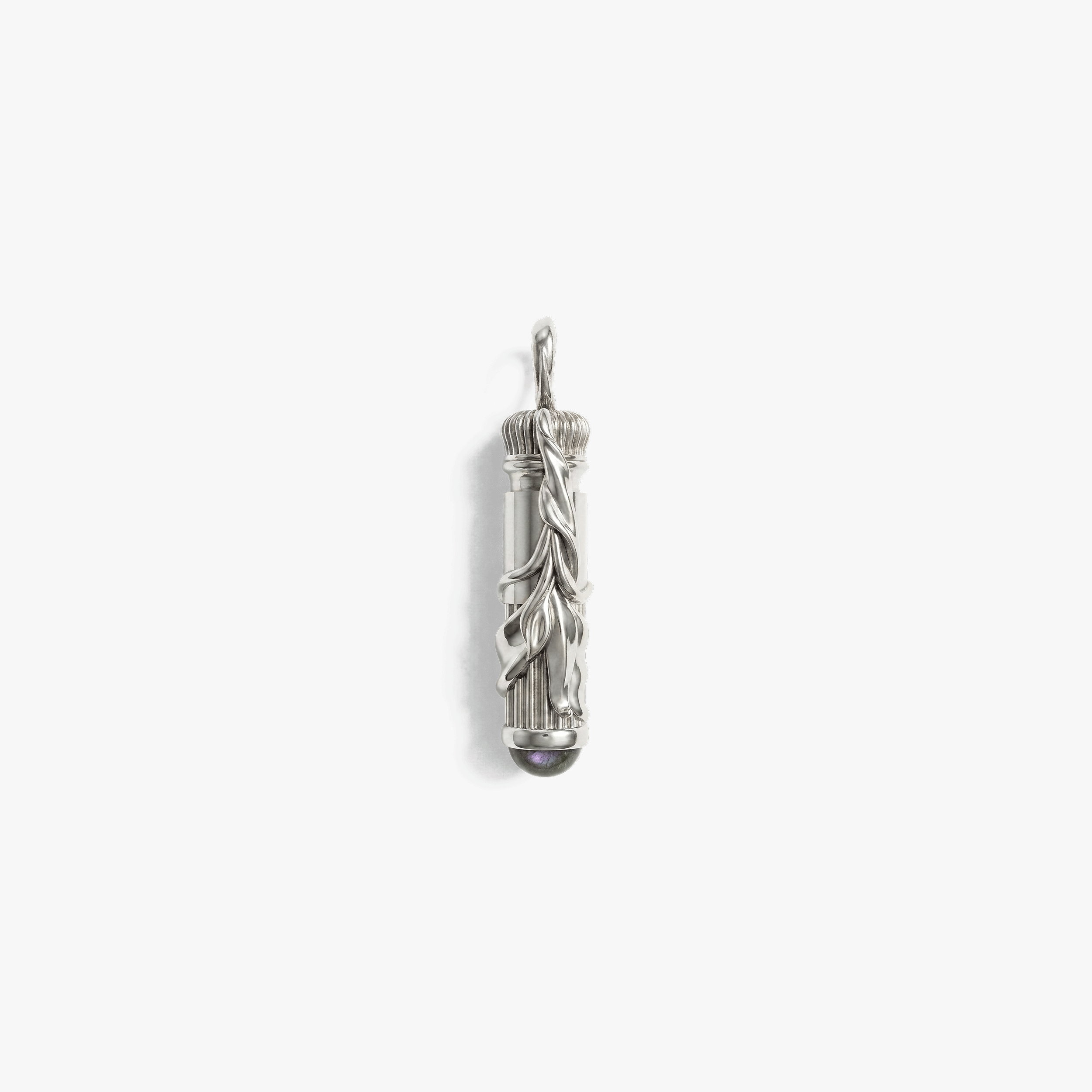 Awe Inspired Pendants 925 Sterling Silver Belladonna Potion Vial Pendant