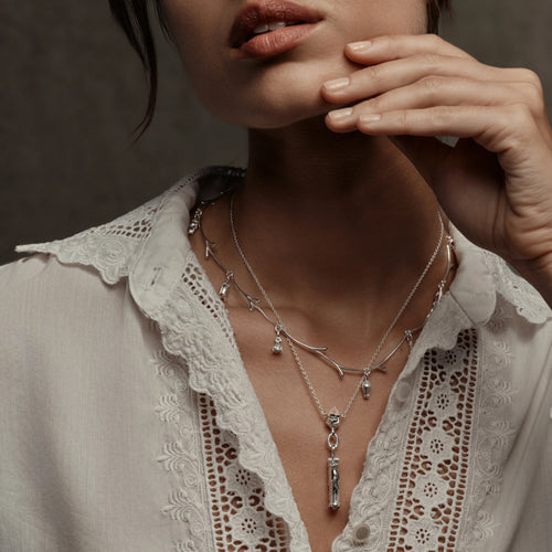 Awe Inspired Necklaces Belladonna Potion Vial Necklace