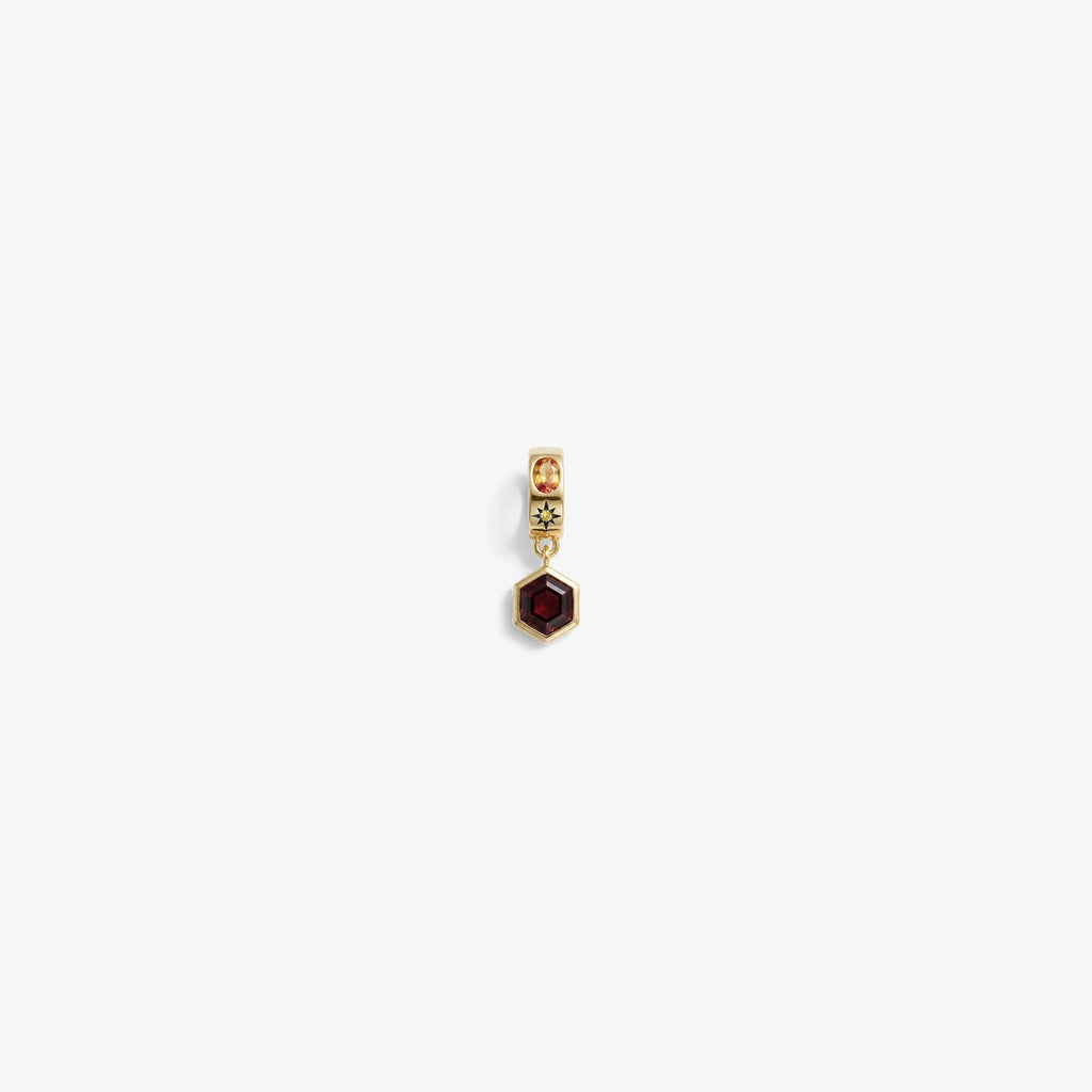 Awe Inspired Pendants 14K Gold Vermeil / Earthly Aura Slider Bead