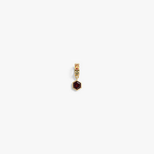 Awe Inspired Pendants 14K Gold Vermeil / Earthly Aura Slider Bead