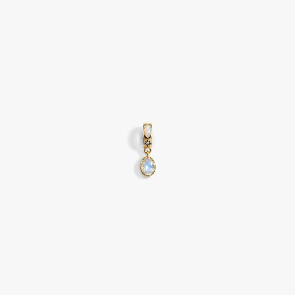 Awe Inspired Pendants 14K Gold Vermeil / Ethereal Aura Slider Bead