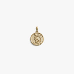 Awe Inspired Pendants 14K Gold Vermeil / Bastet Mini Goddess Pendant