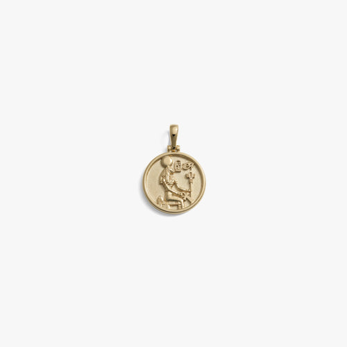 Awe Inspired Pendants 14K Gold Vermeil / Bastet Mini Goddess Pendant