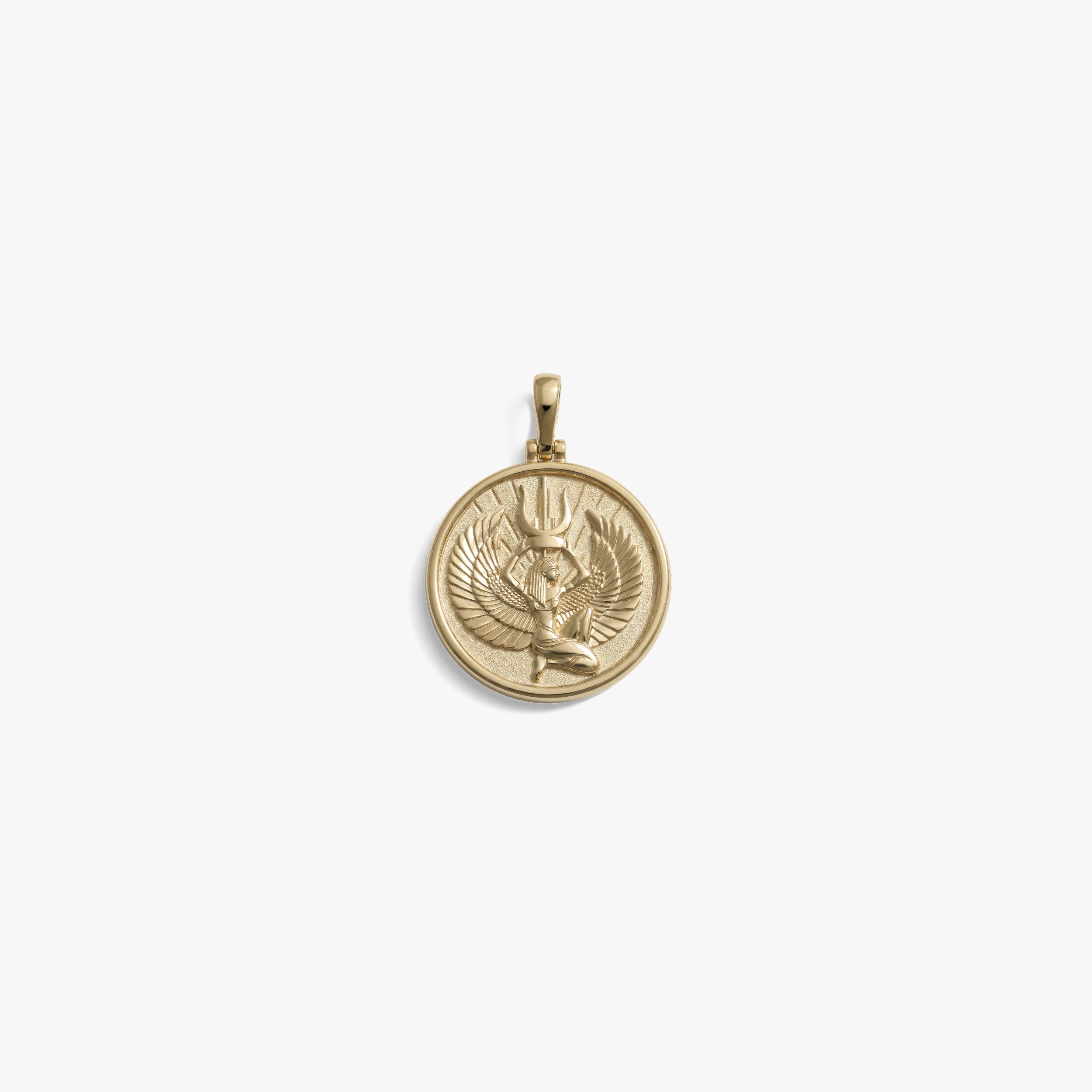 Awe Inspired Pendants 14K Gold Vermeil / Isis Goddess Pendant