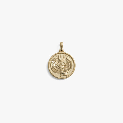 Awe Inspired Pendants 14K Gold Vermeil / Isis Goddess Pendant