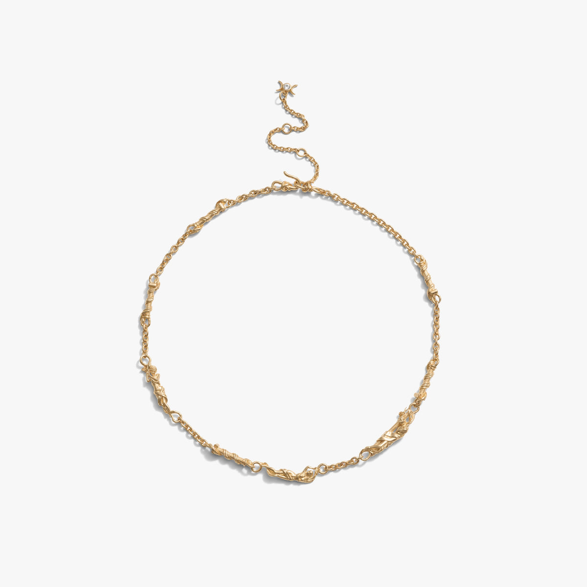 Awe Inspired Necklaces 14K Gold Vermeil The Fates Necklace
