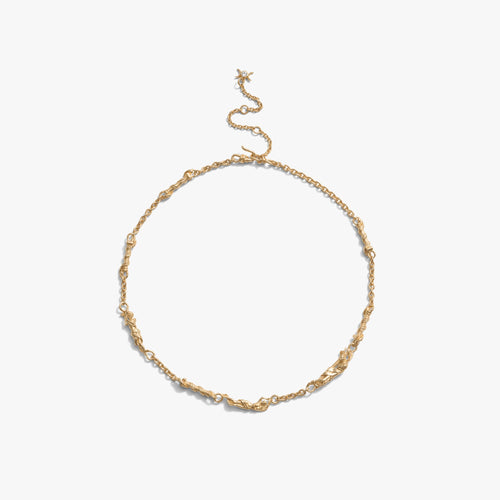 Awe Inspired Necklaces 14K Gold Vermeil The Fates Necklace