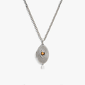 Awe Inspired Necklaces 925 Sterling Silver / 16'' - 18'' Lover's Eye Locket Necklace