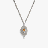 Awe Inspired Necklaces 925 Sterling Silver / 16'' - 18'' Lover's Eye Locket Necklace